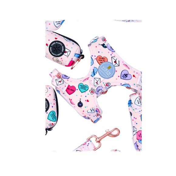 Adjustable Dog Harness Valentine - Picture 1 of 10